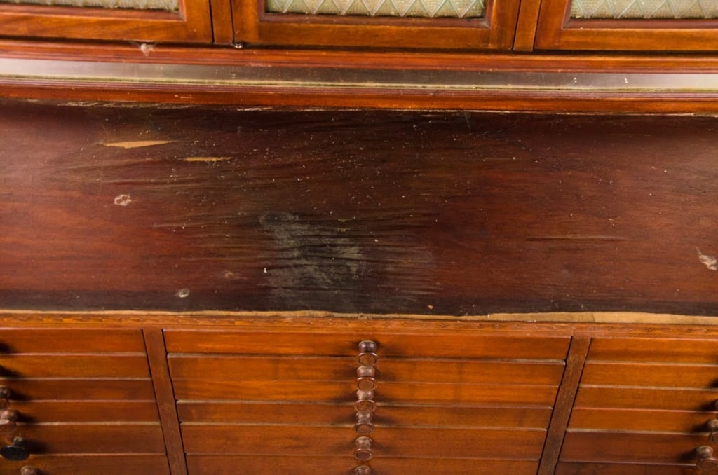 EARLY 20TH C. WOODEN DENTAL CABINET - 12