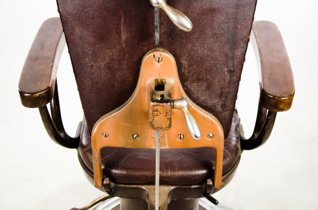AMERICAN OPTICA CO. OPHTHALMIC CHAIR - 13
