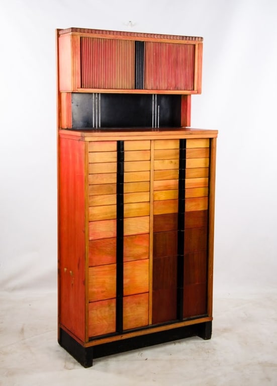 EARLY 20TH CENTURY ART DECO DENTAL CABINET - 13