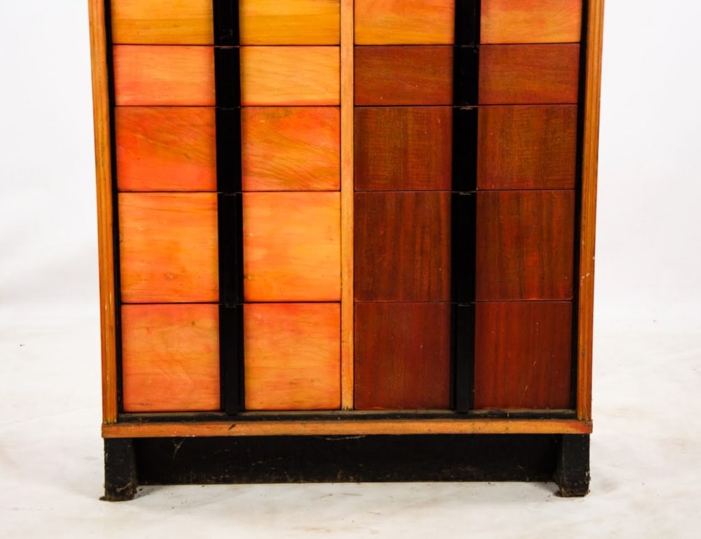 EARLY 20TH CENTURY ART DECO DENTAL CABINET - 5