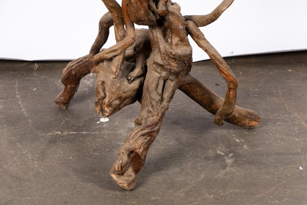 VINTAGE DRIFTWOOD PLANT STAND - 6