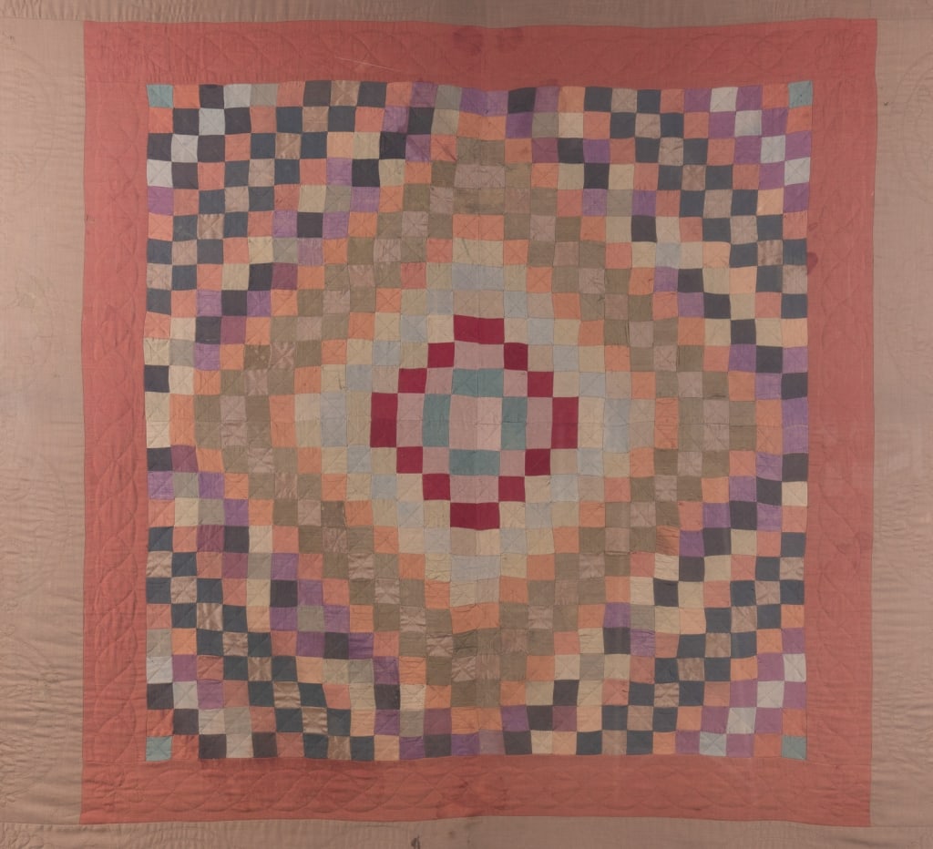 LARGE FRAMED QUILT - 2