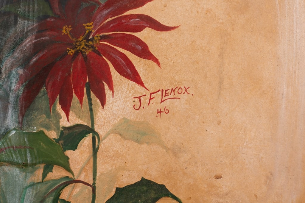 J.F. LENOX, STILL LIFE, OIL ON BOARD - 3