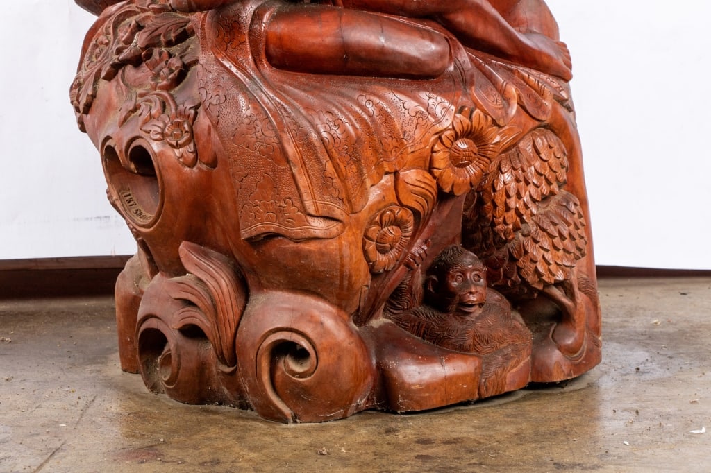 INDONESIAN BALINESE CARVING BY I.R. SUBAGE - 4