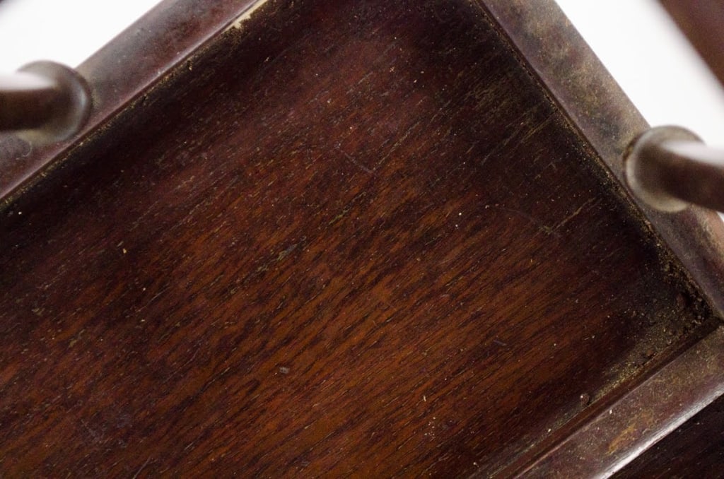 TWO-TIER WOOD MAGAZINE RACK/STAND - 12