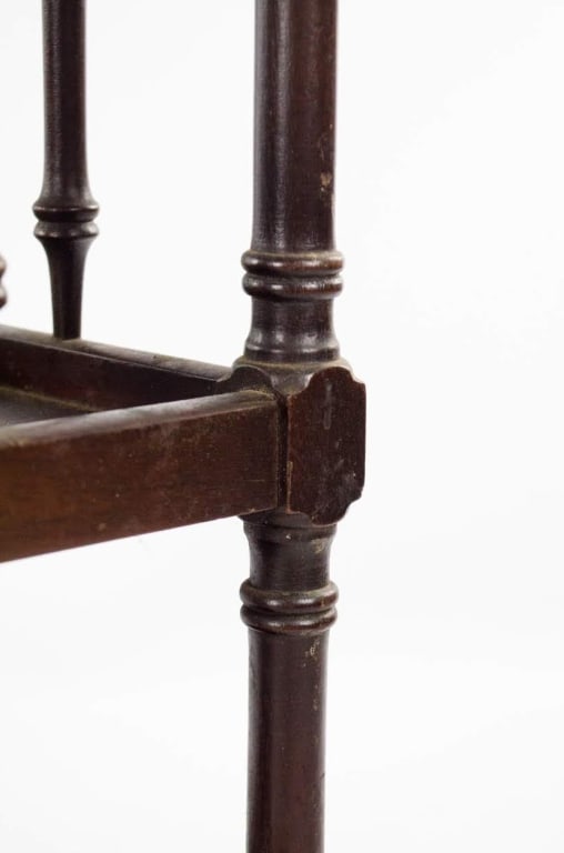 TWO-TIER WOOD MAGAZINE RACK/STAND - 7