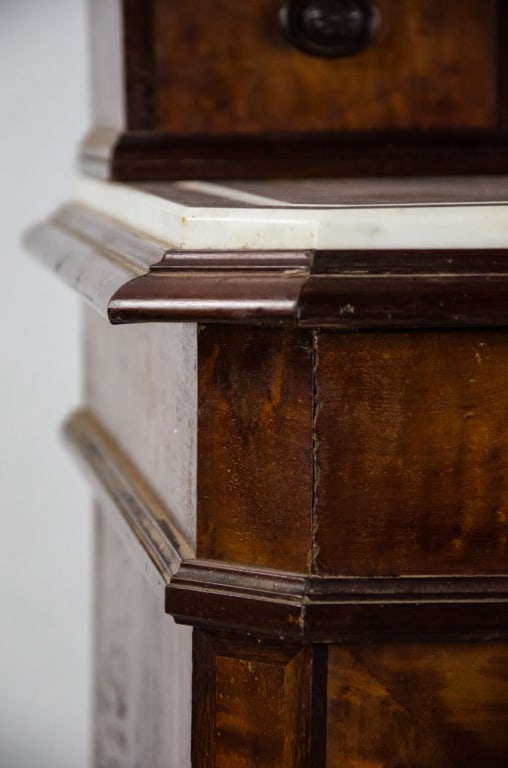 VICTORIAN MARBLE TOP DRESSER - 14