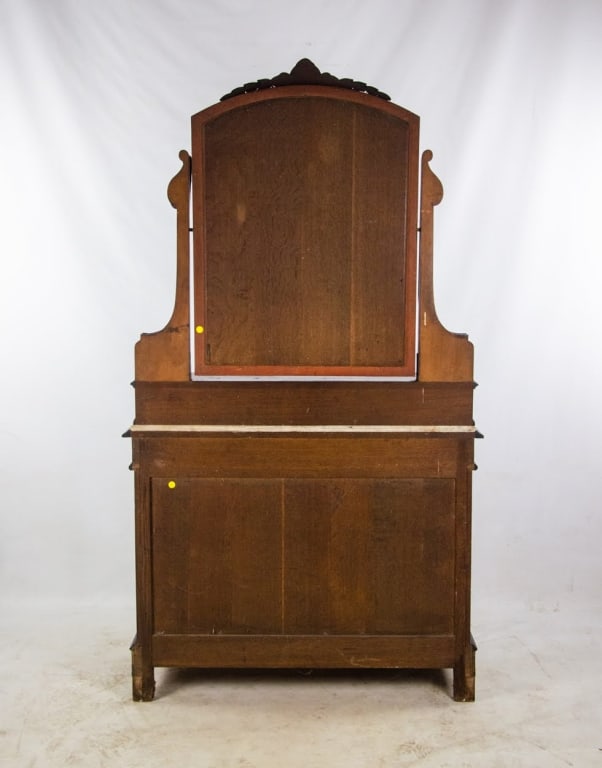 VICTORIAN MARBLE TOP DRESSER - 17