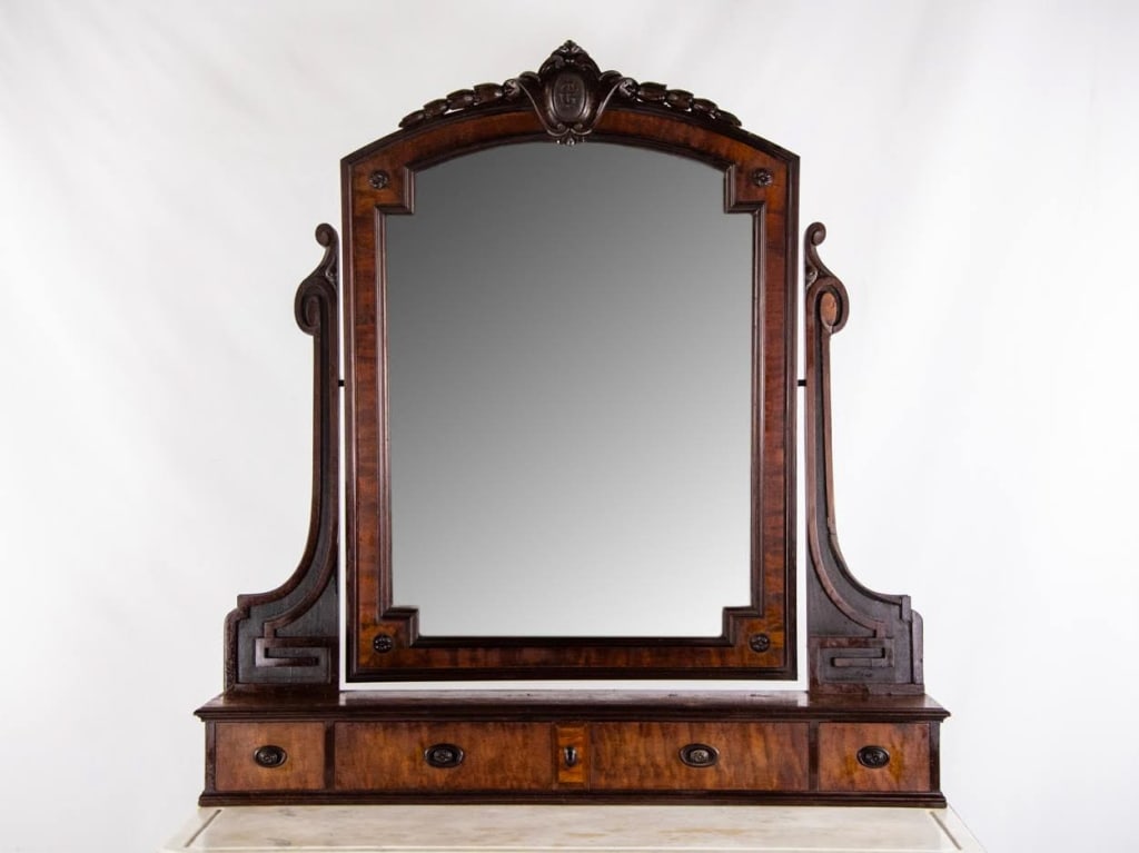 VICTORIAN MARBLE TOP DRESSER - 2