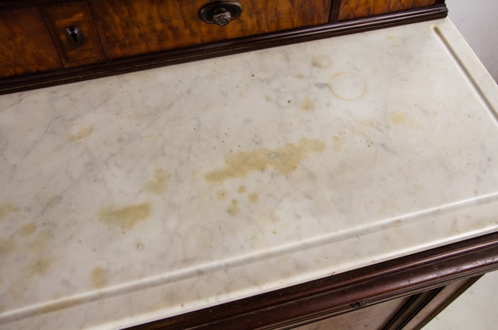 VICTORIAN MARBLE TOP DRESSER - 4