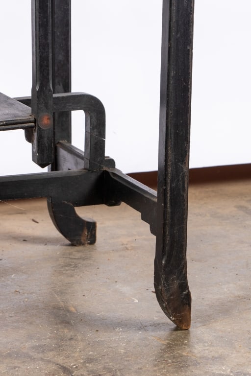 AESTHETIC MOVEMENT EBONIZED CENTER TABLE - 5