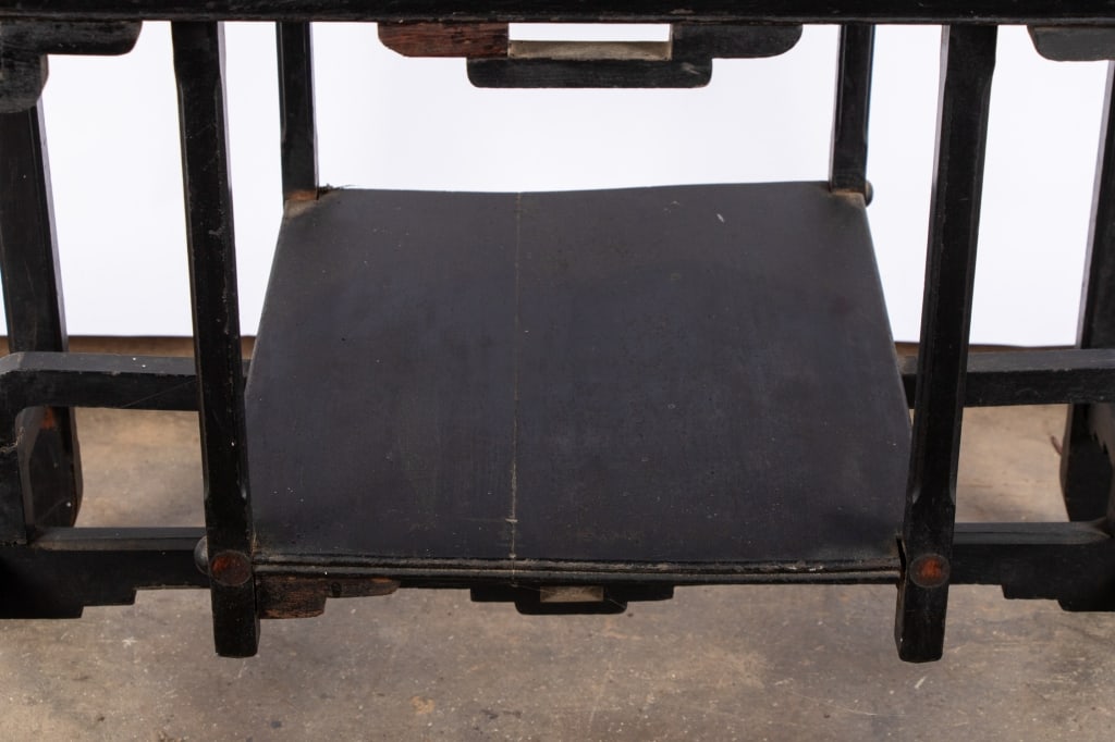 AESTHETIC MOVEMENT EBONIZED CENTER TABLE - 8