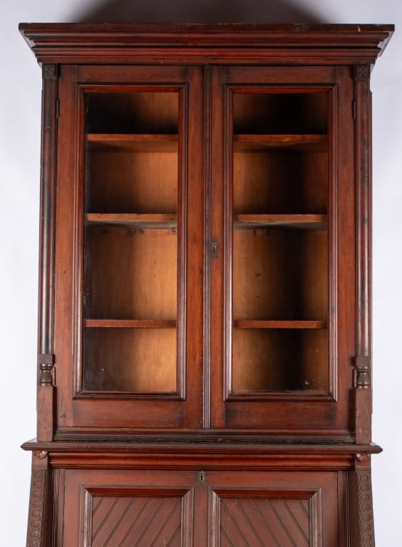 DROP FRONT SECRETARY DESK - 2