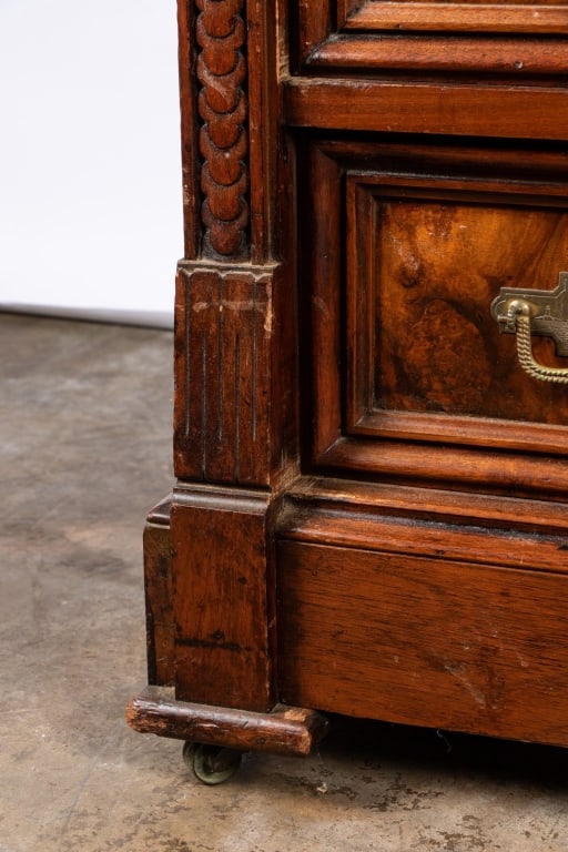 LATE 19TH CENTURY EASTLAKE WALNUT DRESSER - 8