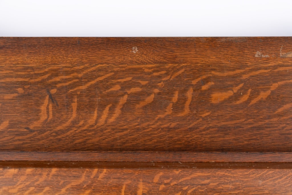 EARLY 20TH CENTURY LIBRARY BUREAU MAKERS OAK BOOK DISPLAY - 6