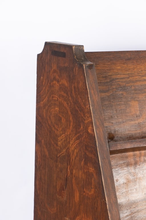 EARLY 20TH CENTURY LIBRARY BUREAU MAKERS OAK BOOK DISPLAY - 8