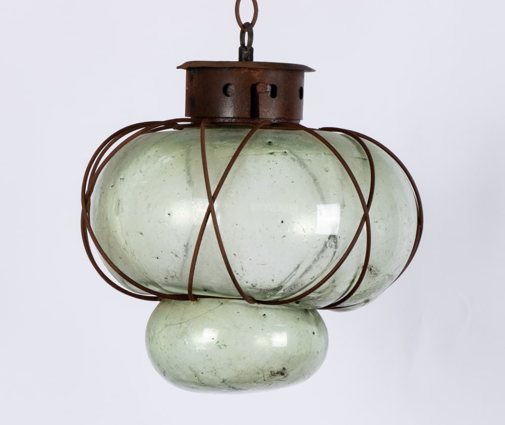 VINTAGE NAUTICAL HANGING LANTERN - 2