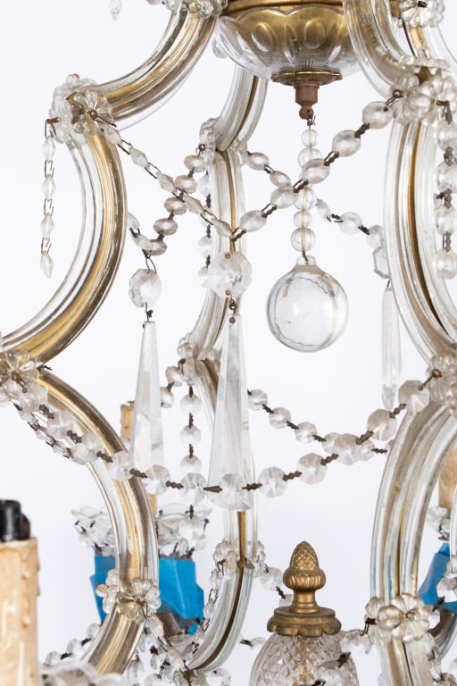 VENETIAN STYLE 8-LIGHT CHANDELIER - 3
