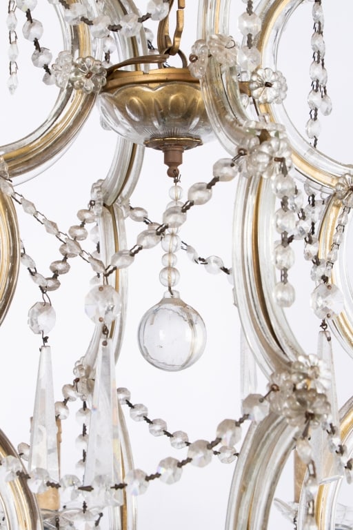 VENETIAN STYLE 8-LIGHT CHANDELIER - 4