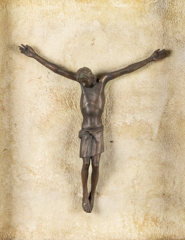 VINTAGE METAL CRUCIFIX - 2