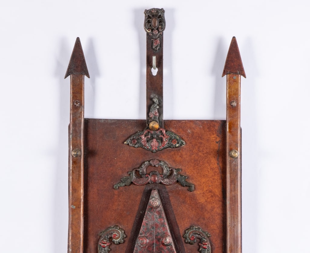 CONTEMPORARY POLYCHROME WALL MIRROR - 2