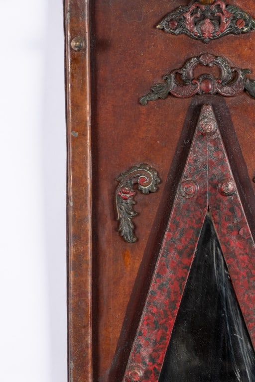 CONTEMPORARY POLYCHROME WALL MIRROR - 4
