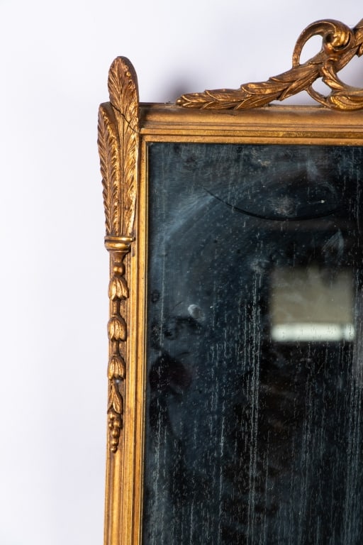 VINTAGE FRENCH GILT WALL MIRROR - 4