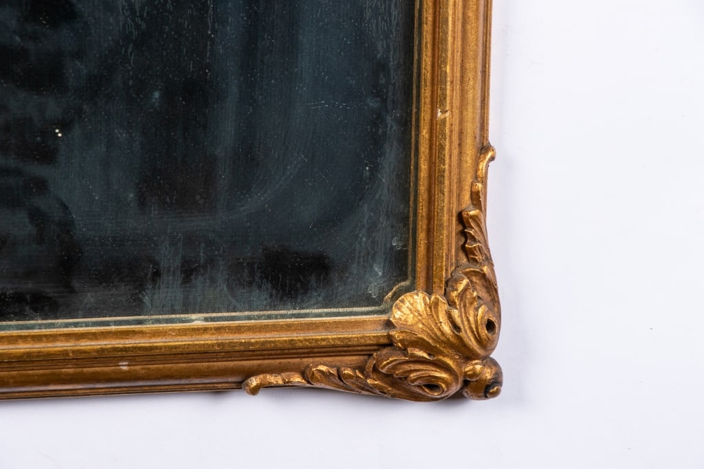 VINTAGE FRENCH GILT WALL MIRROR - 5
