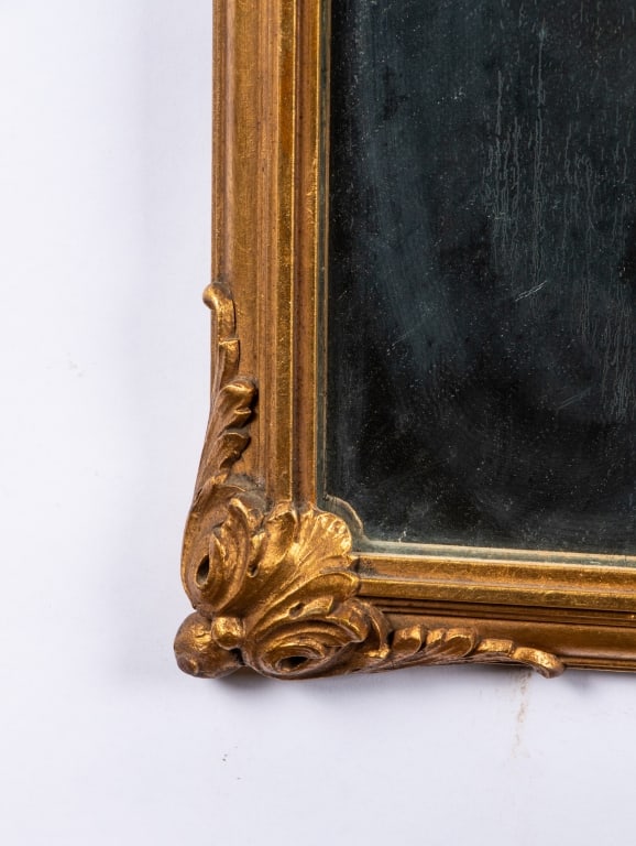 VINTAGE FRENCH GILT WALL MIRROR - 6