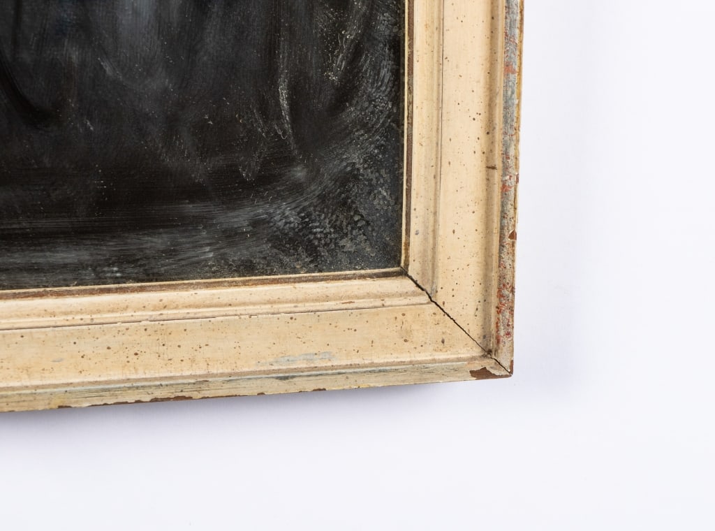 VINTAGE FRENCH PROVINCIAL STYLE OVERMANTEL MIRROR - 5