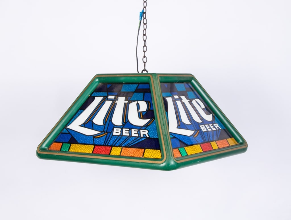 VINTAGE LITE BEER LIGHT FIXTURE - 3