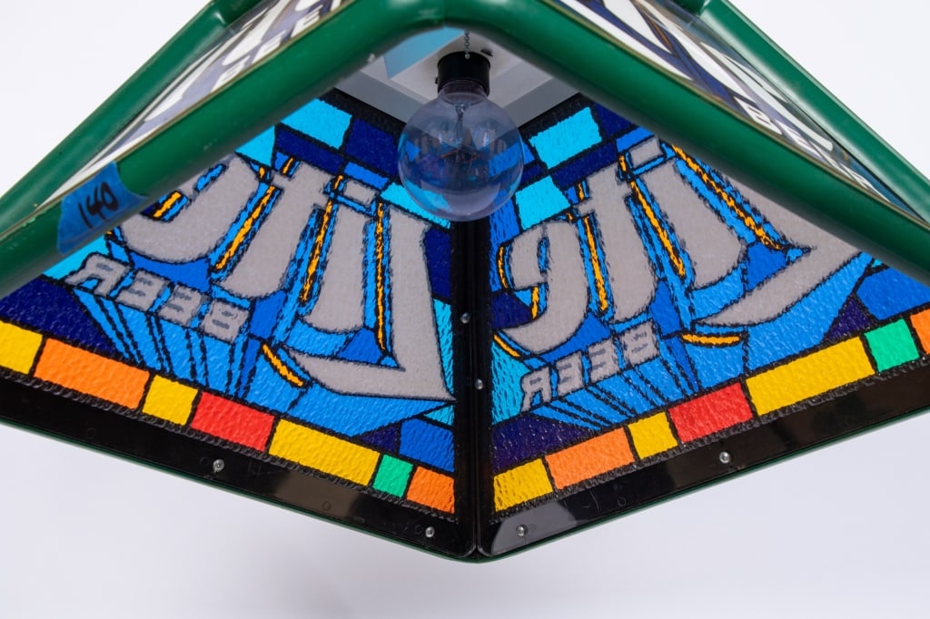 VINTAGE LITE BEER LIGHT FIXTURE - 6