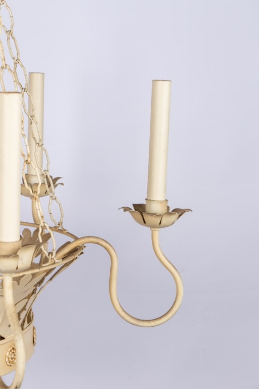 MODERN MEDIEVAL-INSPIRED METAL CHANDELIER - 6