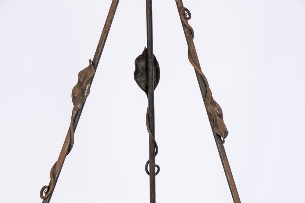 MULLER FRERES STYLE CHANDELIER - 5