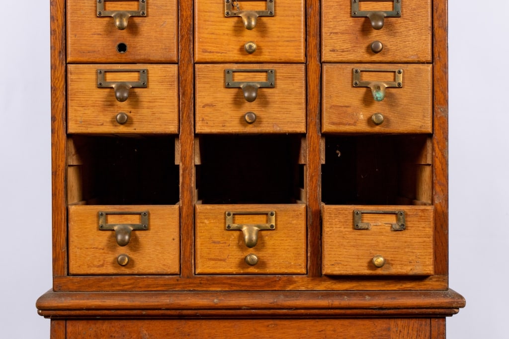 LIBRARY BUREAU CARD CATALOG - 5