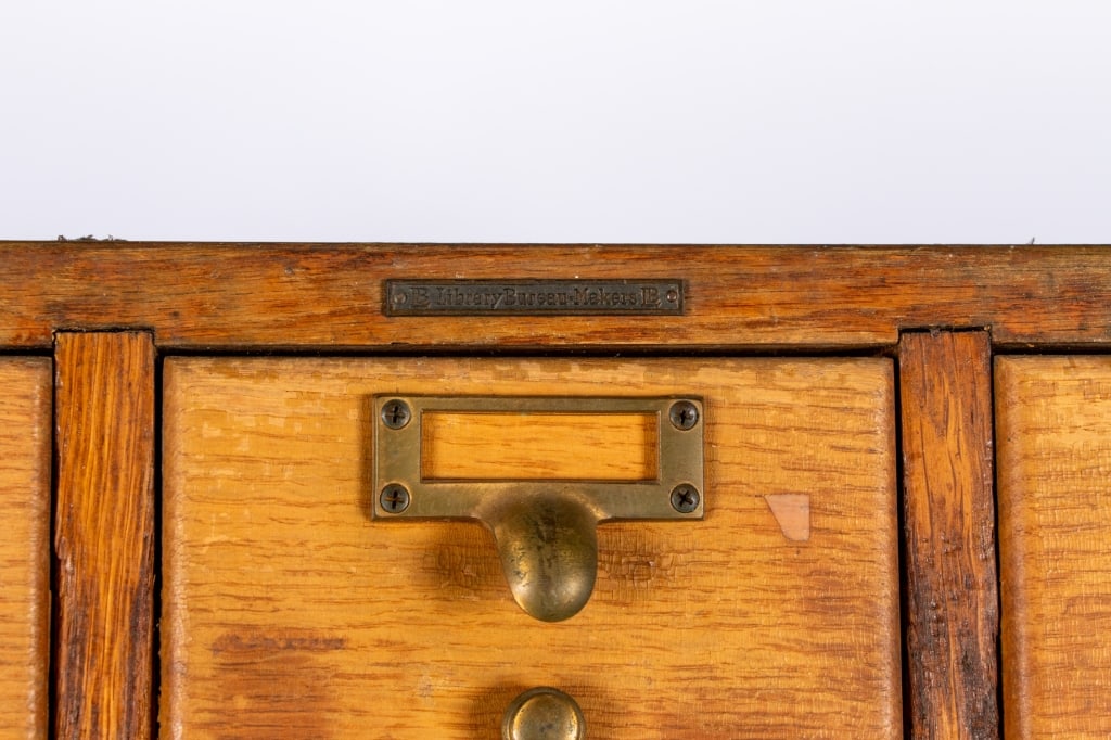 LIBRARY BUREAU CARD CATALOG - 6