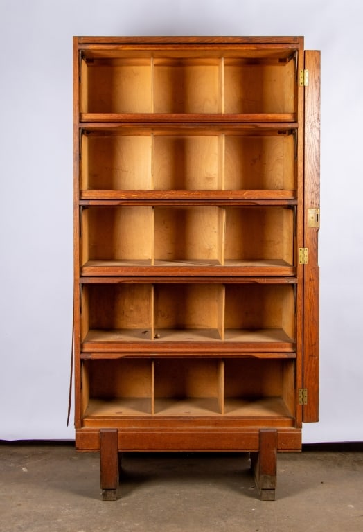 MID-CENTURY RAF STAVERTON OAK CABINET - 4
