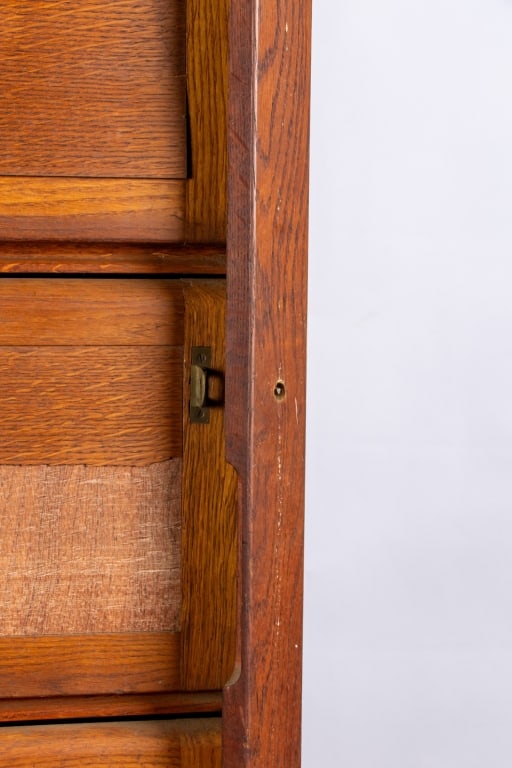 MID-CENTURY RAF STAVERTON OAK CABINET - 7