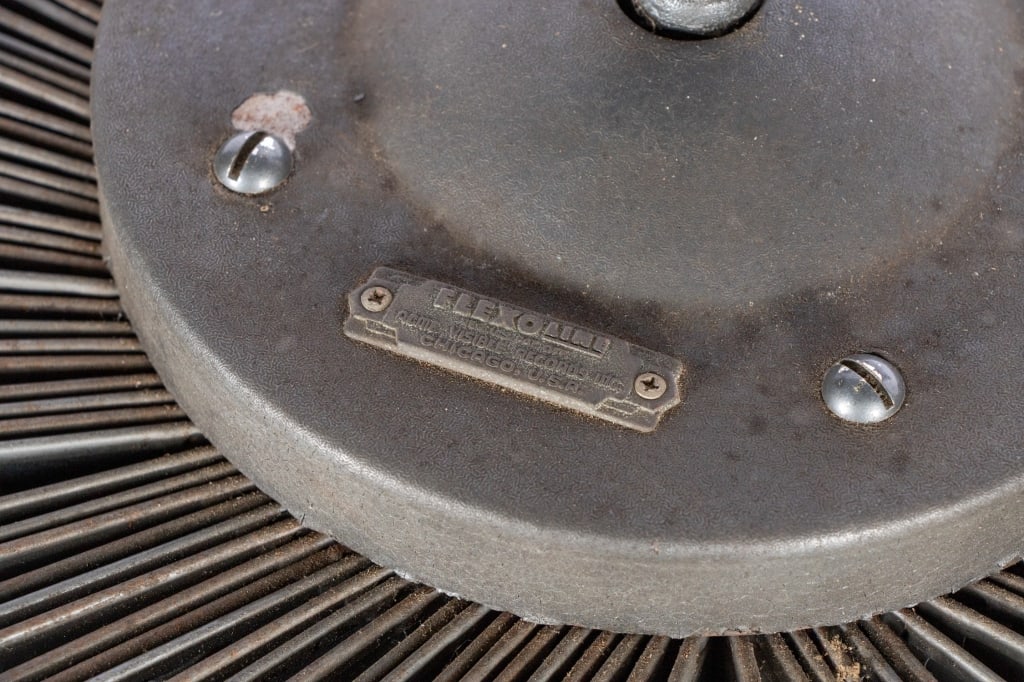 VINTAGE STANDING METAL FILING CAROUSEL - 7