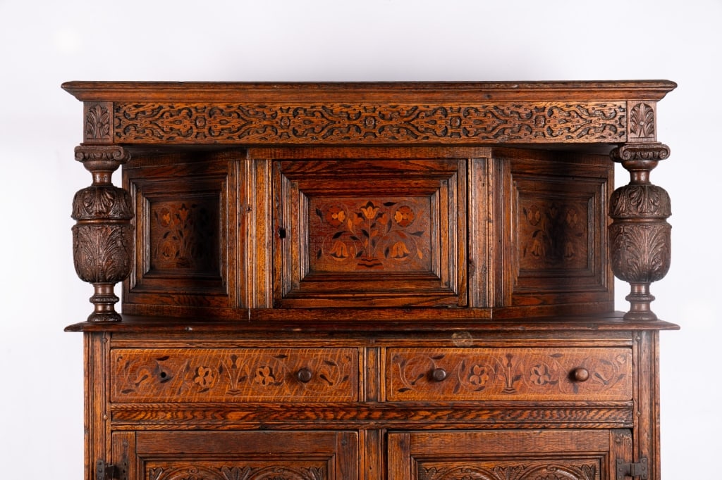 FRENCH RENAISSANCE REVIVAL COURT CUPBOARD - 3