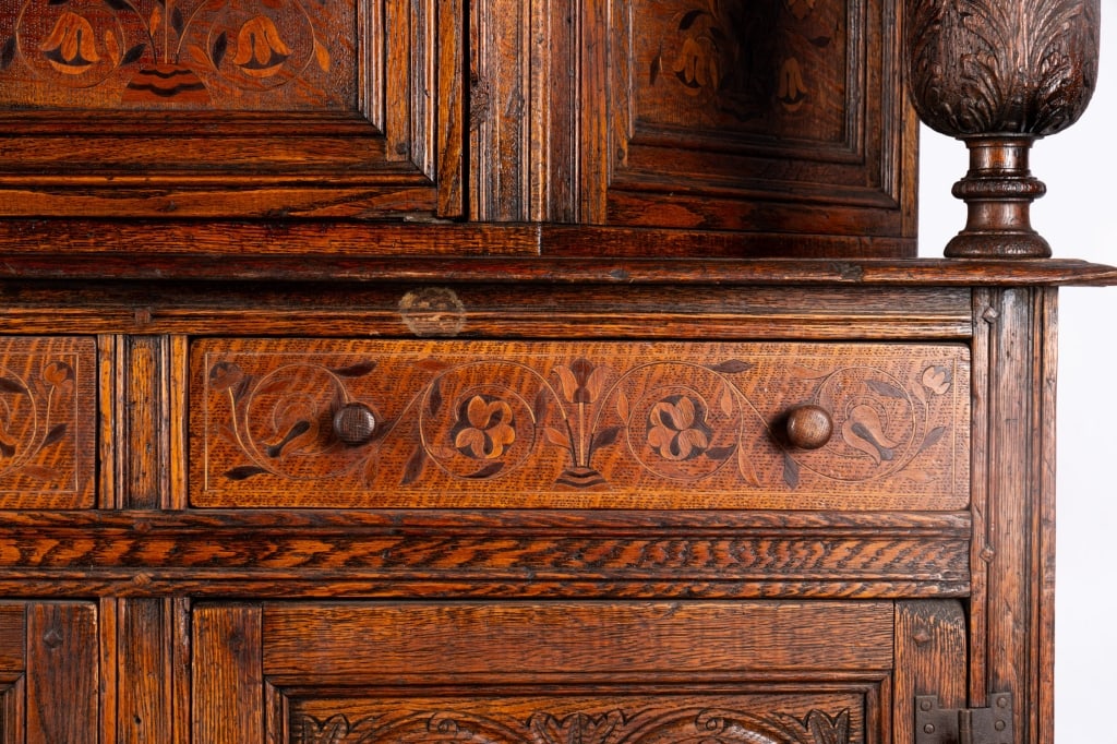 FRENCH RENAISSANCE REVIVAL COURT CUPBOARD - 5