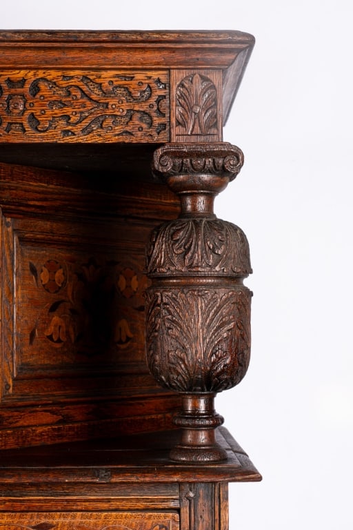 FRENCH RENAISSANCE REVIVAL COURT CUPBOARD - 6