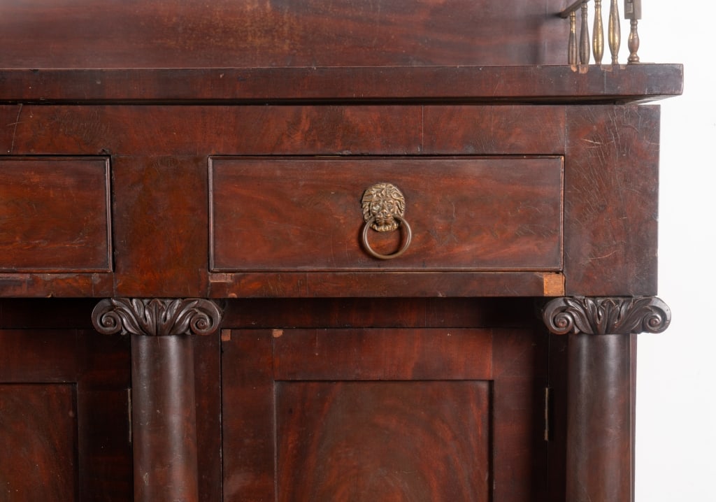 EMPIRE STYLE MAHOGANY SIDEBOARD - 5
