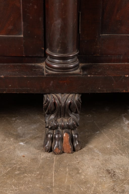 EMPIRE STYLE MAHOGANY SIDEBOARD - 6