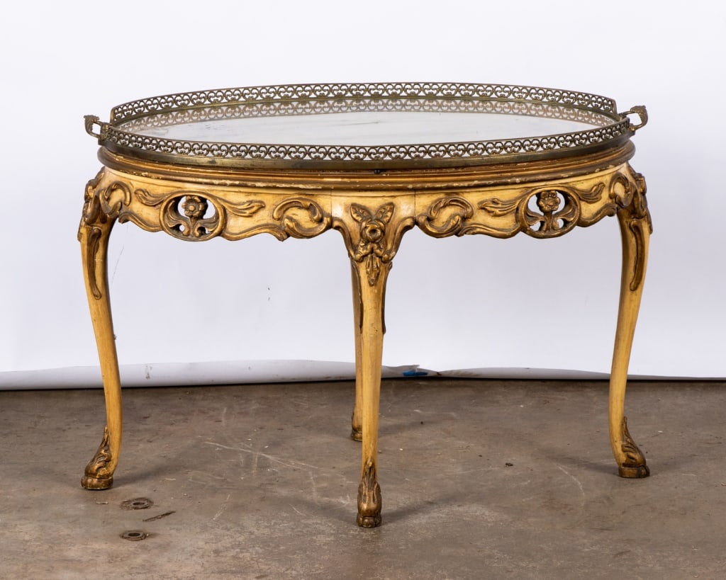 VENETIAN STYLE HAND-PAINTED SIDE TABLE - 2