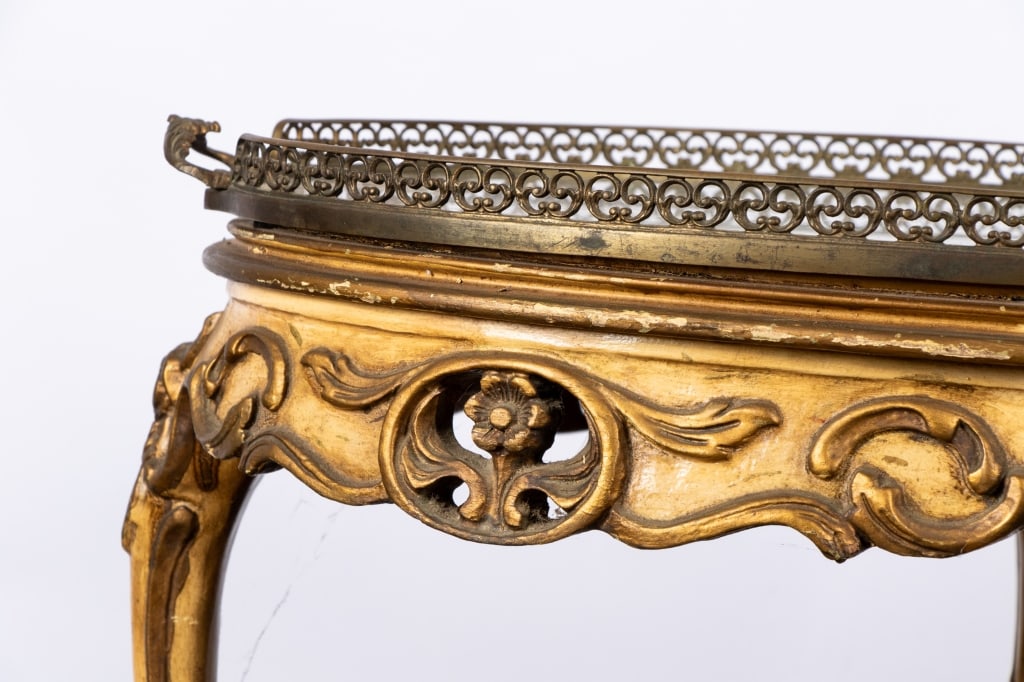 VENETIAN STYLE HAND-PAINTED SIDE TABLE - 4