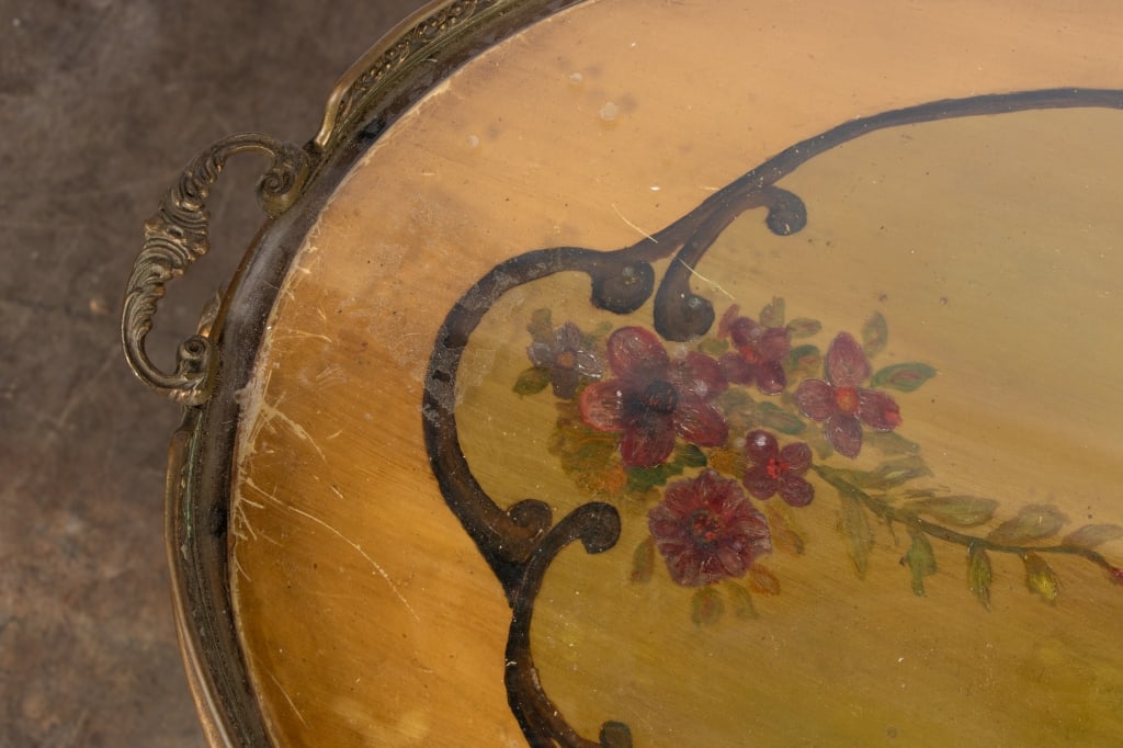 VENETIAN STYLE HAND-PAINTED SIDE TABLE - 9