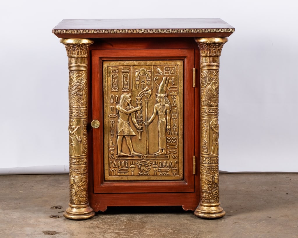 CONTEMPORARY EGYPTIAN STYLE CABINET - 2