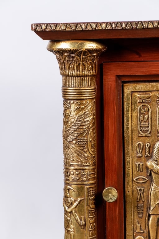CONTEMPORARY EGYPTIAN STYLE CABINET - 5