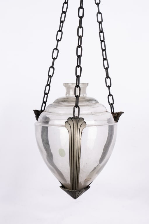 ART DECO APOTHECARY SHOW GLOBE - 2